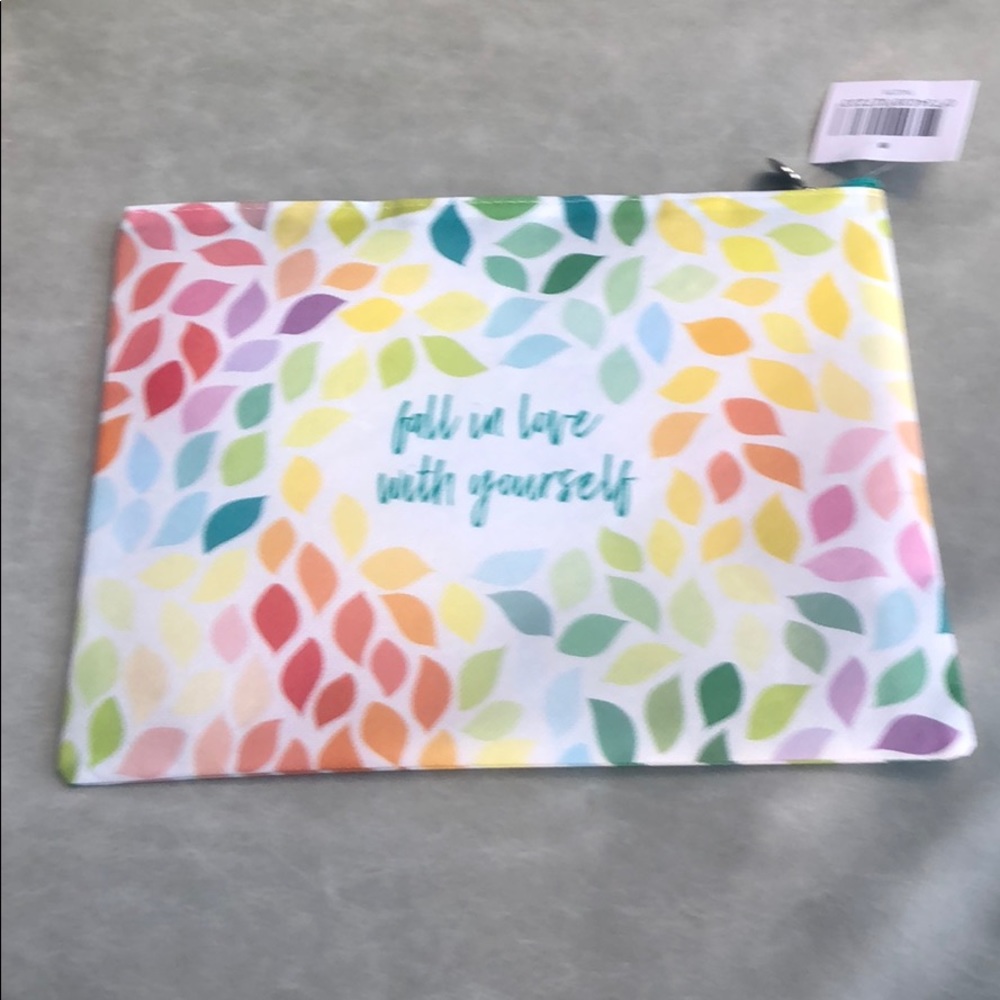 3/$25 Fall In Love With Yourself makeup bag